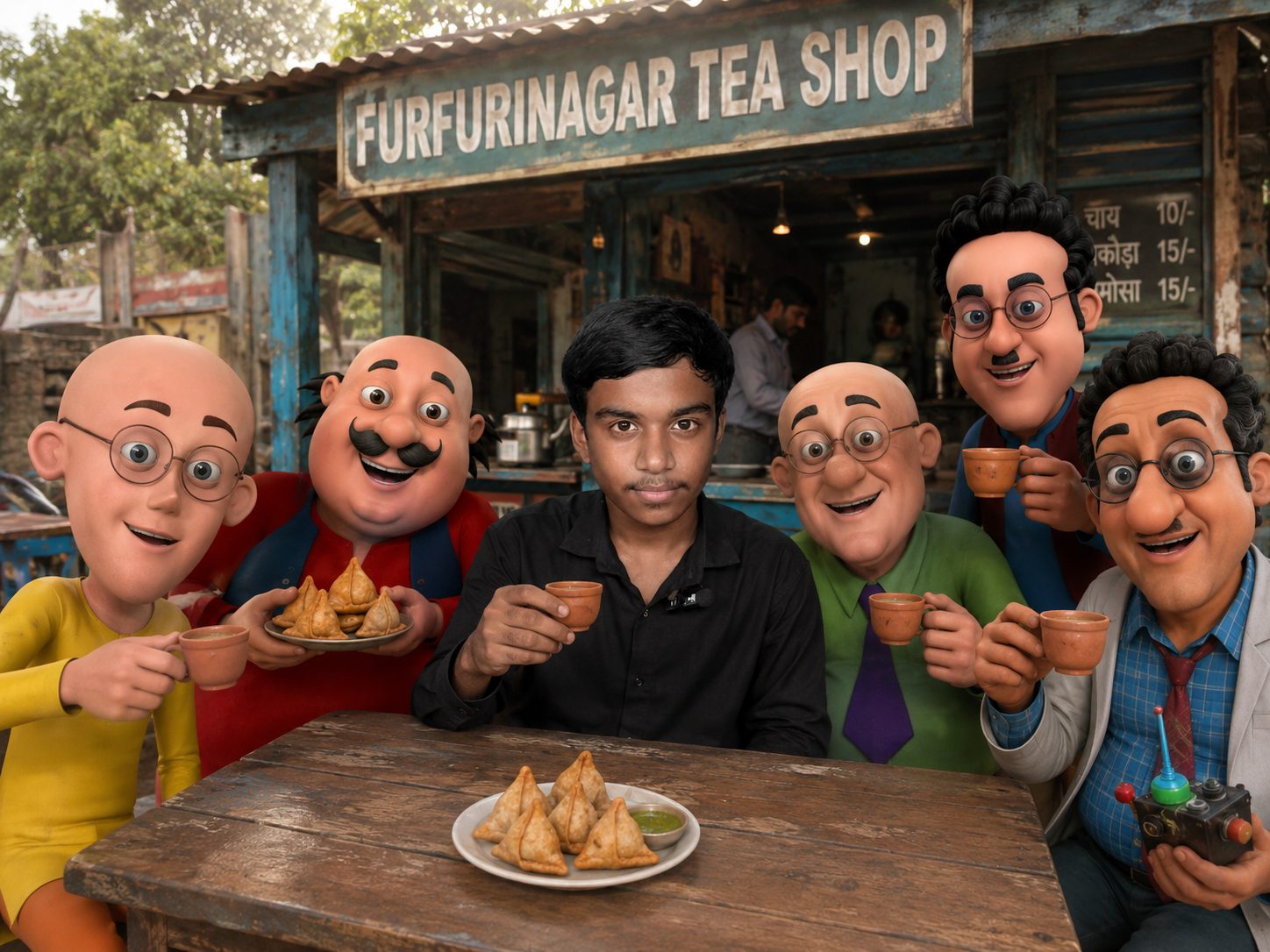 Motu patlu ai prompts